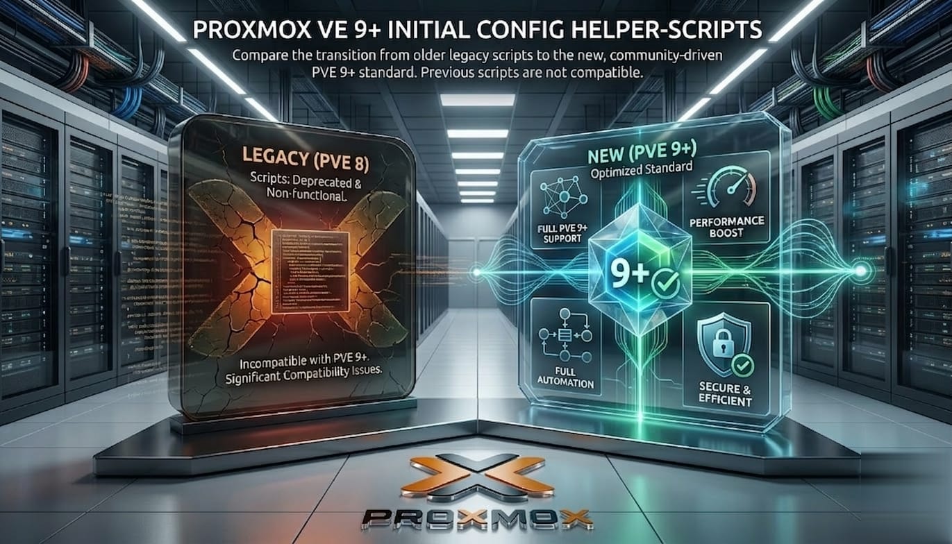 Proxmox VE 9 Bootstrap Framework